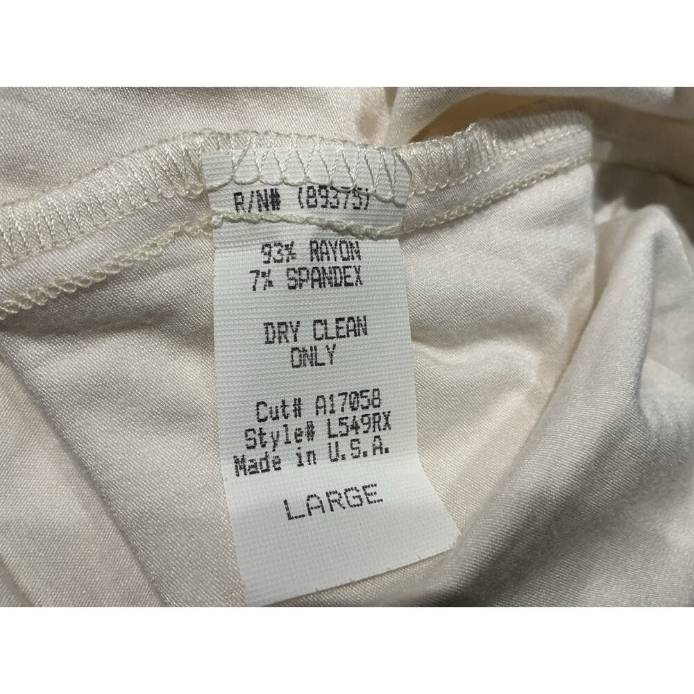 Sky Brand Maxi Dress Large Sleeveless Off White Lace Front NWT - Picture 8 of 9